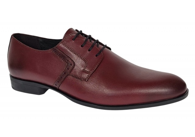 Pantofi barbati eleganti din piele naturala - Model Bordeaux Marimea 41